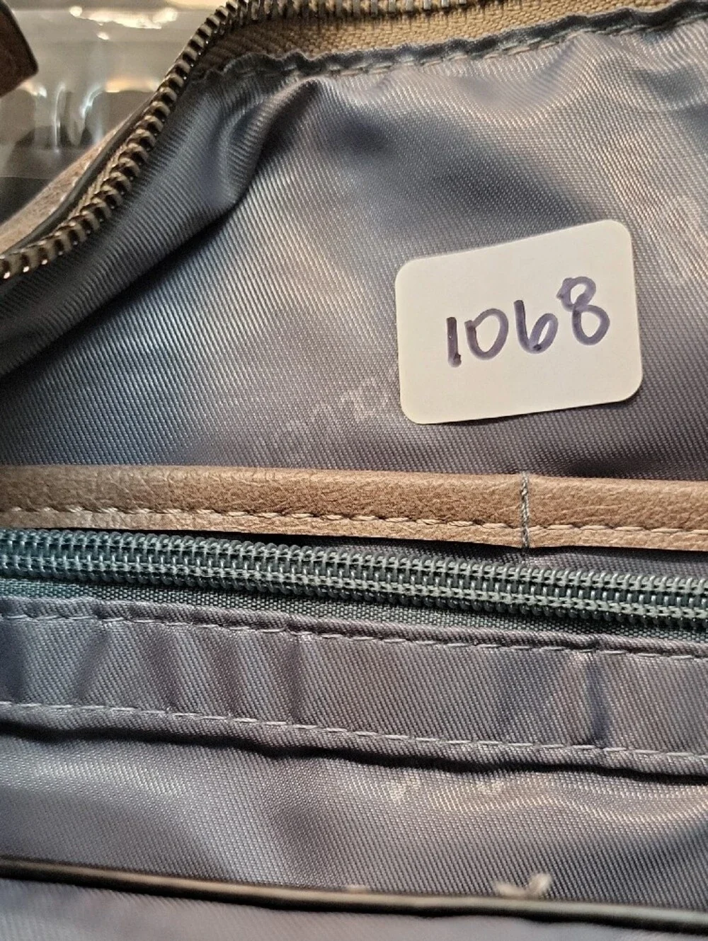 RealHer Taupe Hobo Shoulder Bag with Detachable Strap